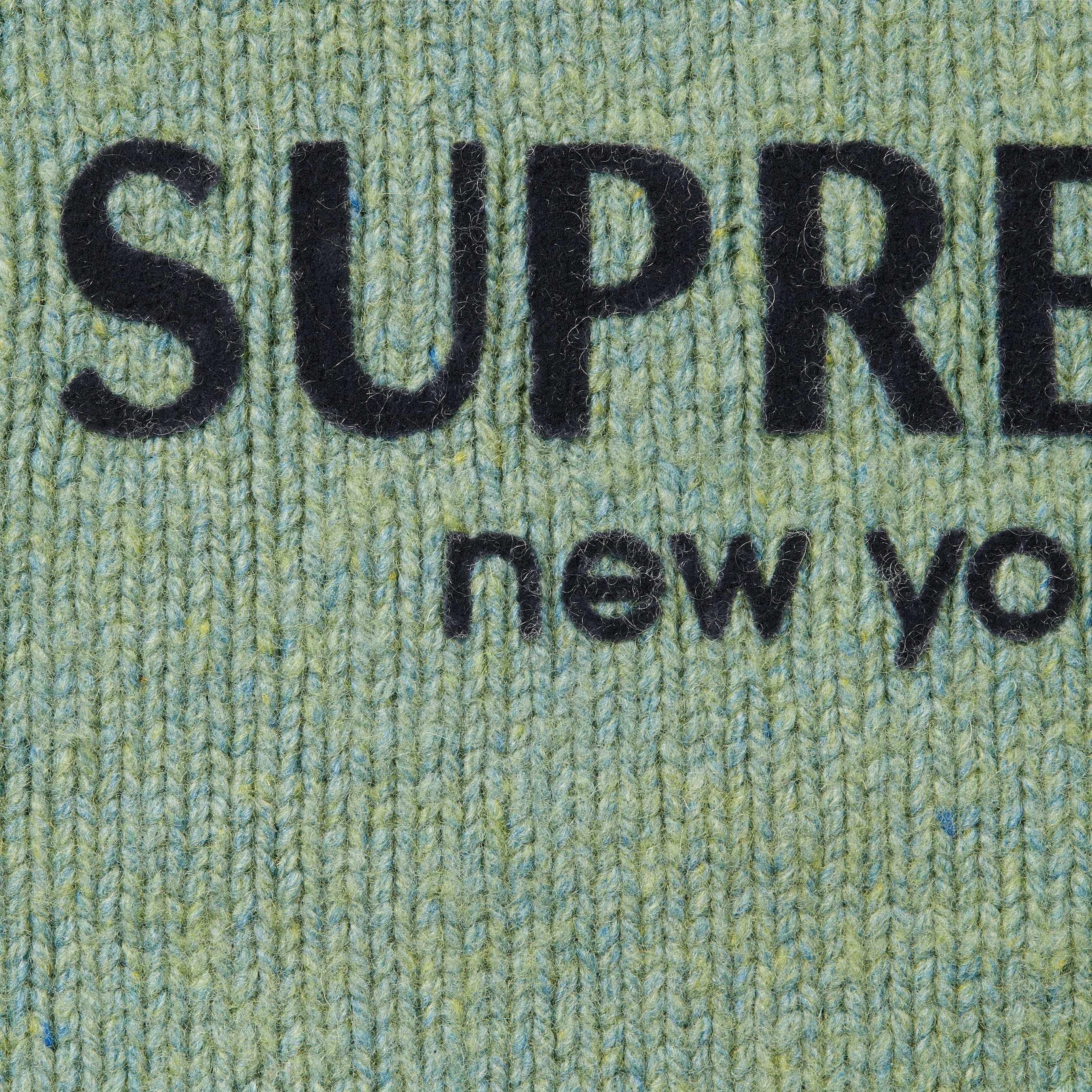 Flocked Logo Sweater view 7